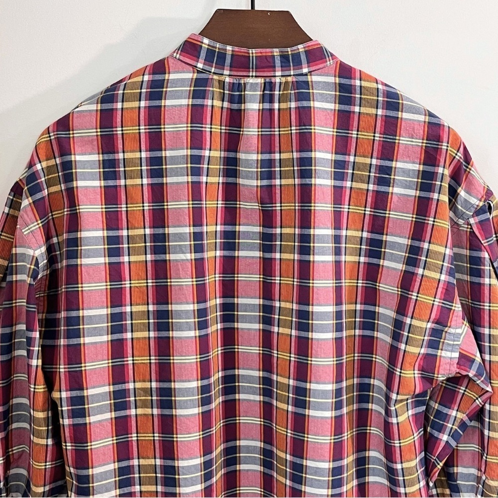 Lauren Ralph Lauren Tie Neck Plaid Blouse - Picture 5 of 16